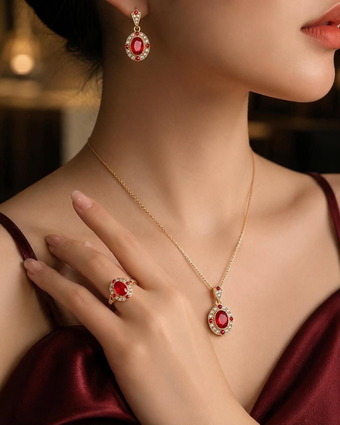 Set Ruby Hoàng Gia - ảnh 2